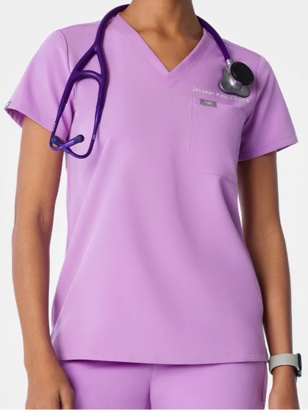 Figs Catarina One Pocket Scrub Top Size XXS